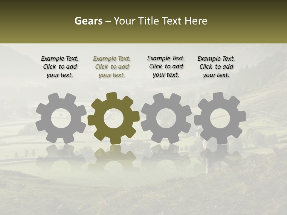 Calm Sea Older PowerPoint Template