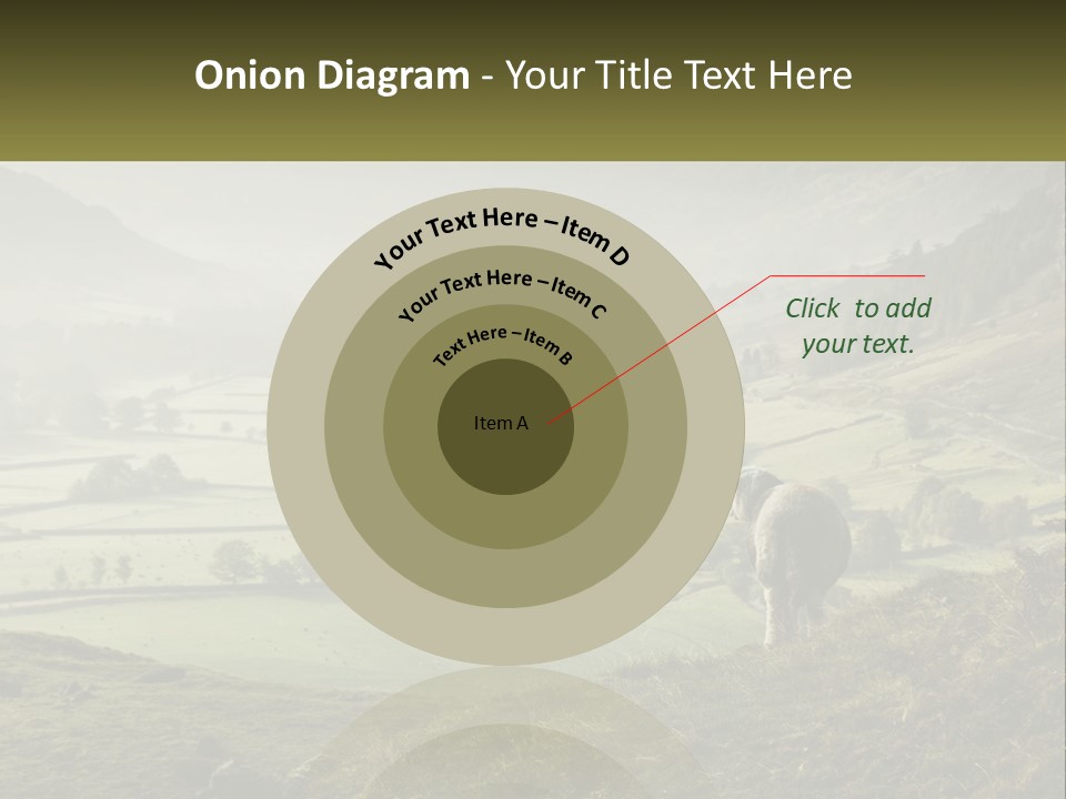 Calm Sea Older PowerPoint Template