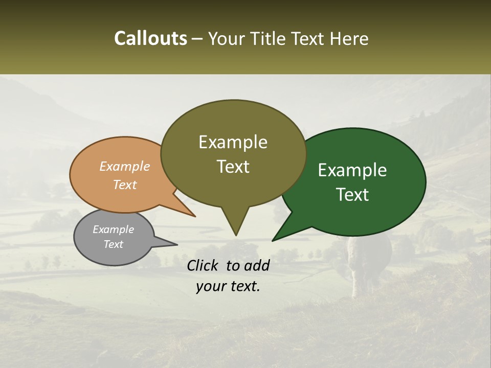 Calm Sea Older PowerPoint Template