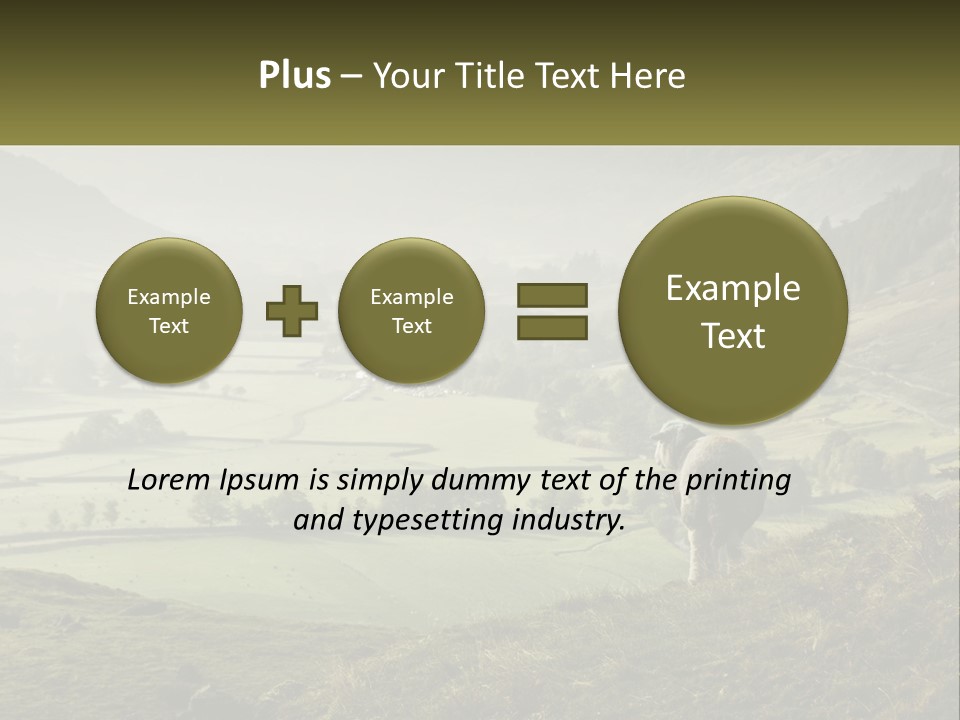 Calm Sea Older PowerPoint Template