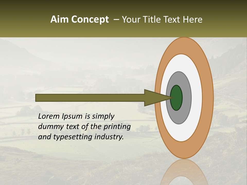 Calm Sea Older PowerPoint Template