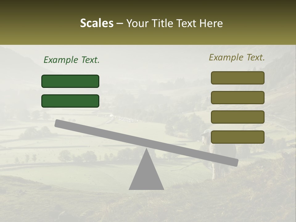 Calm Sea Older PowerPoint Template