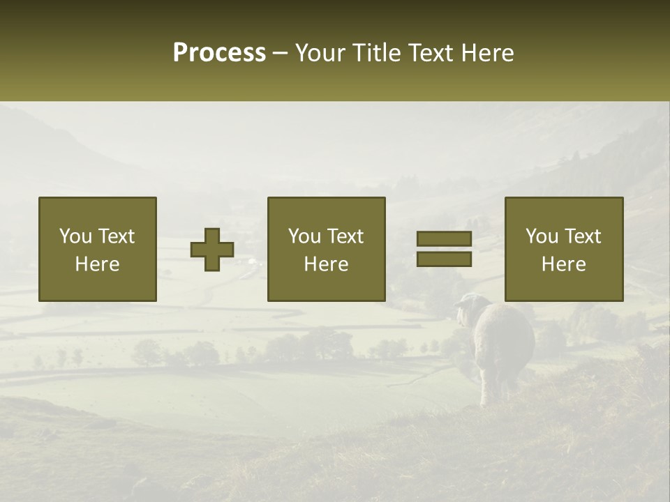 Calm Sea Older PowerPoint Template