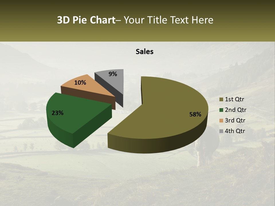 Calm Sea Older PowerPoint Template