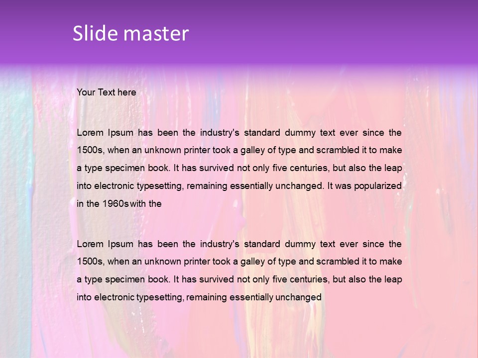 Sunset Sand Calm PowerPoint Template