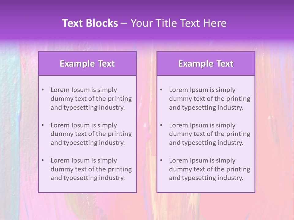 Sunset Sand Calm PowerPoint Template