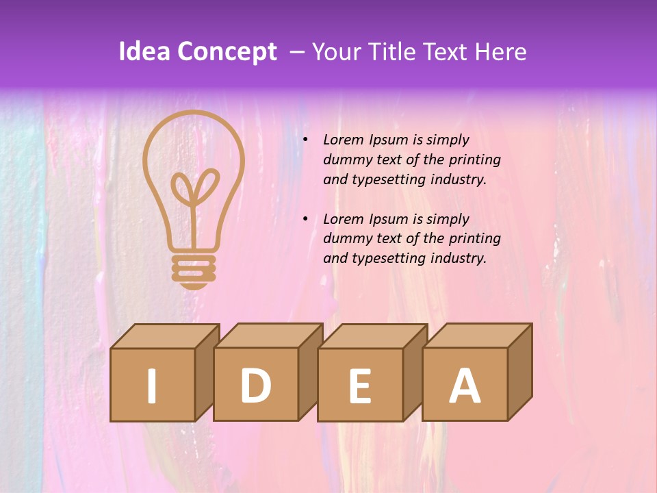 Sunset Sand Calm PowerPoint Template