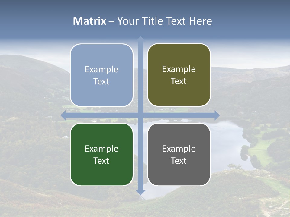 Coast Standing Water PowerPoint Template