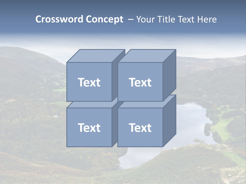 Coast Standing Water PowerPoint Template