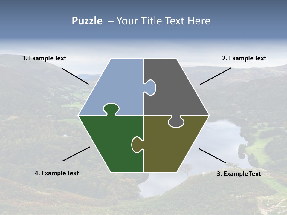 Coast Standing Water PowerPoint Template