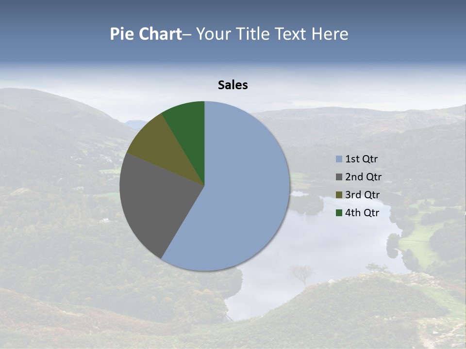 Coast Standing Water PowerPoint Template