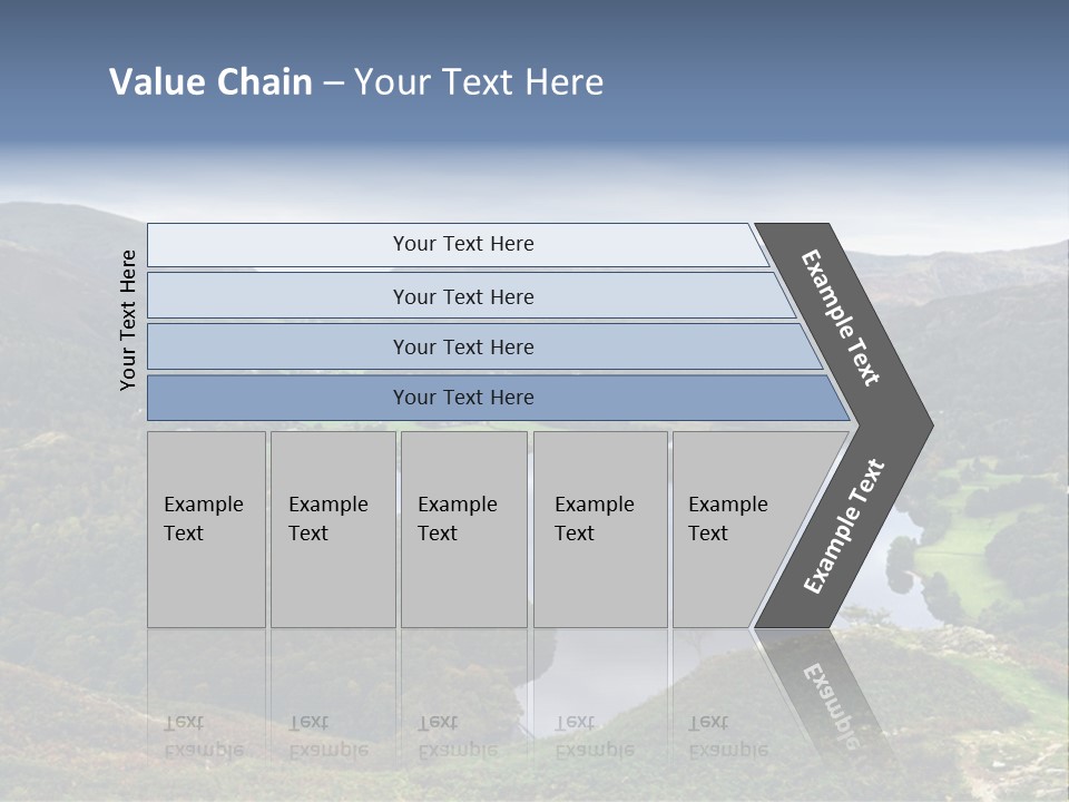 Coast Standing Water PowerPoint Template