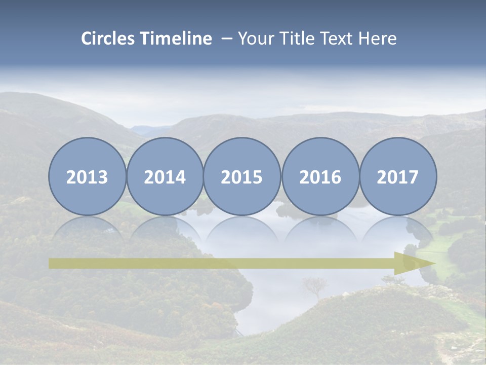 Coast Standing Water PowerPoint Template