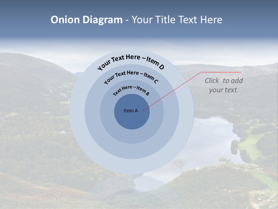 Coast Standing Water PowerPoint Template
