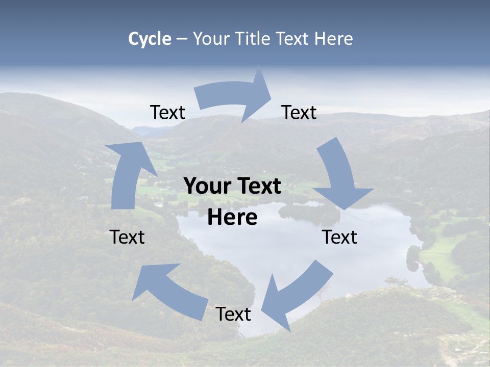 Coast Standing Water PowerPoint Template