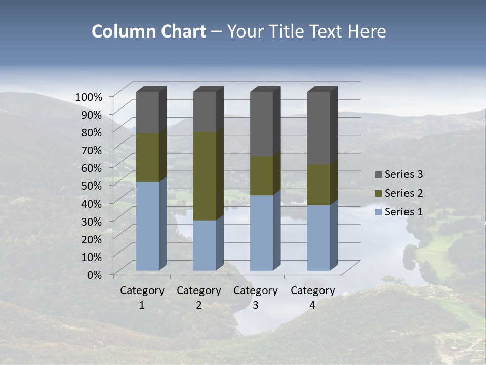 Coast Standing Water PowerPoint Template
