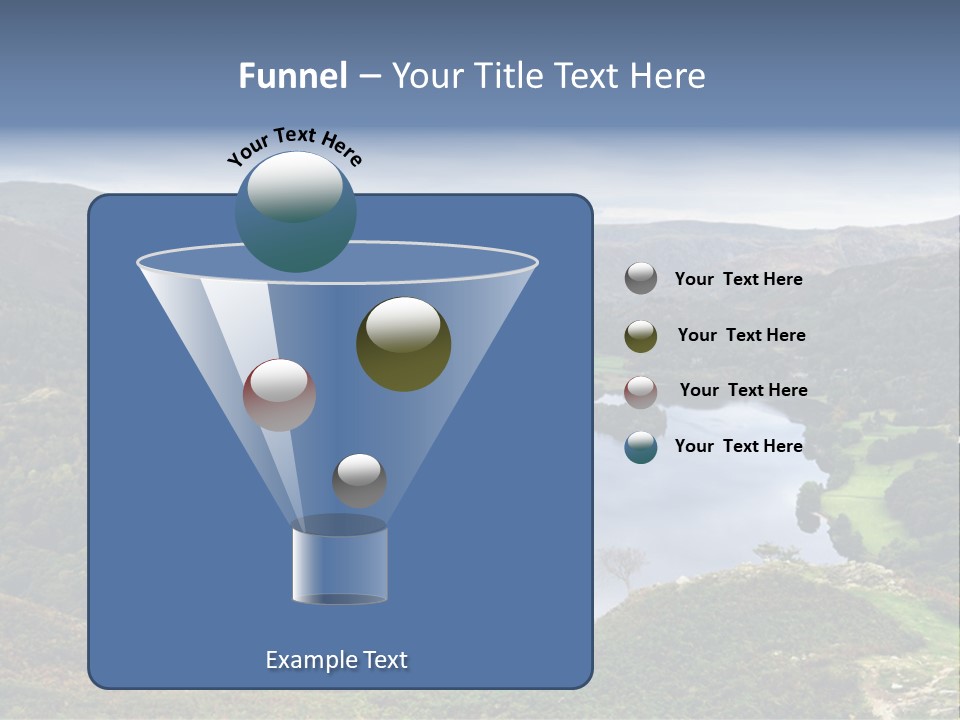 Coast Standing Water PowerPoint Template