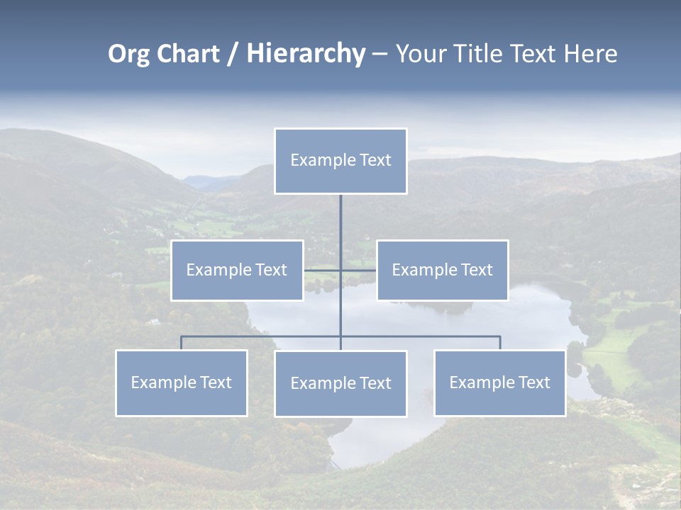 Coast Standing Water PowerPoint Template