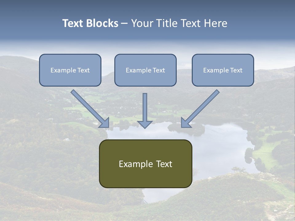 Coast Standing Water PowerPoint Template