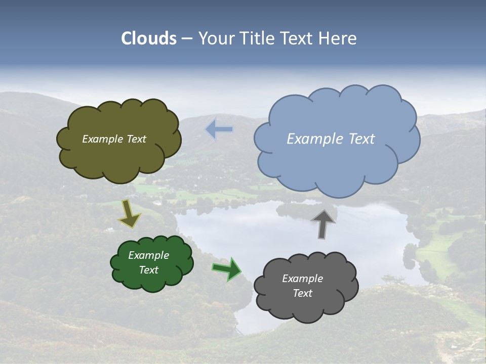 Coast Standing Water PowerPoint Template