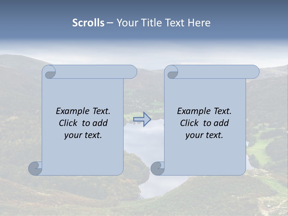 Coast Standing Water PowerPoint Template