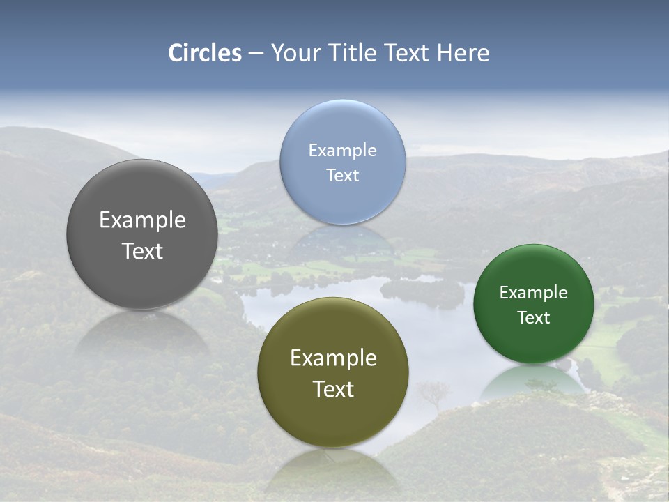 Coast Standing Water PowerPoint Template