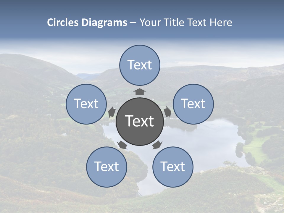 Coast Standing Water PowerPoint Template