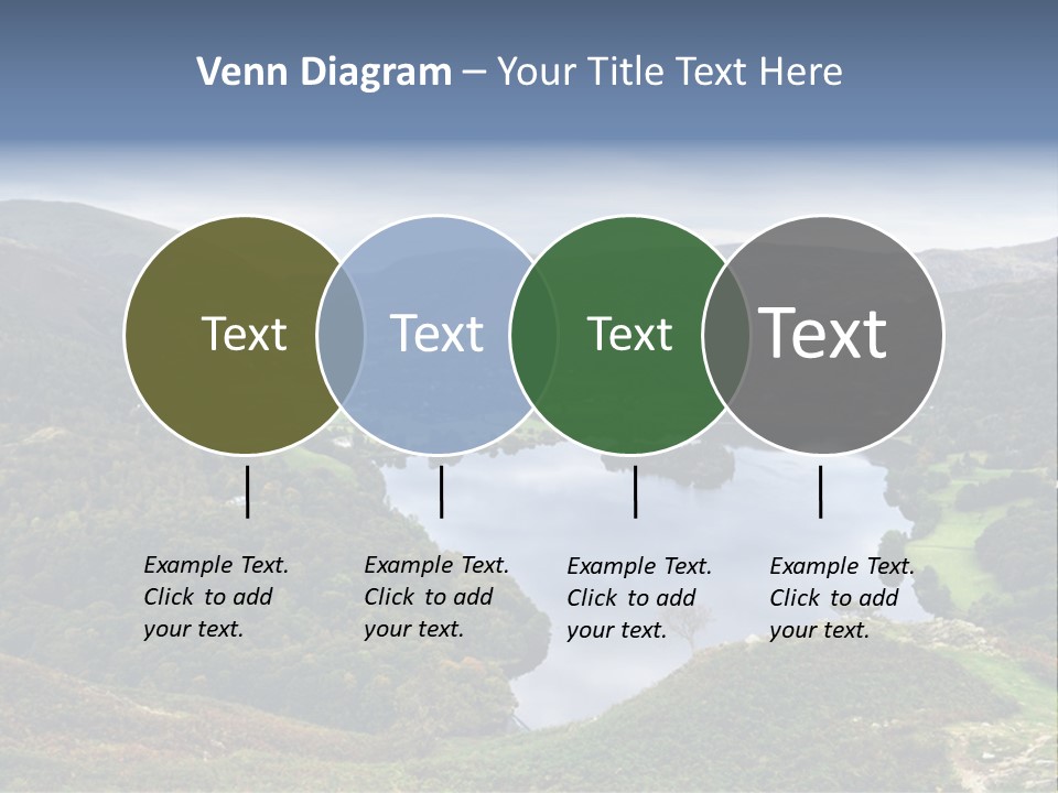 Coast Standing Water PowerPoint Template