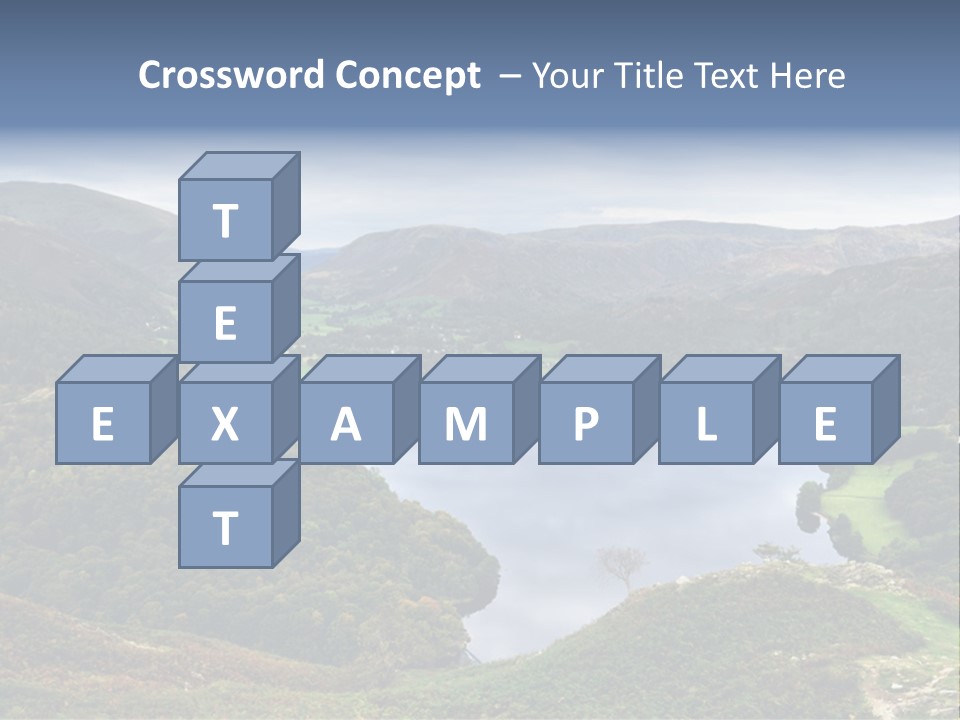 Coast Standing Water PowerPoint Template