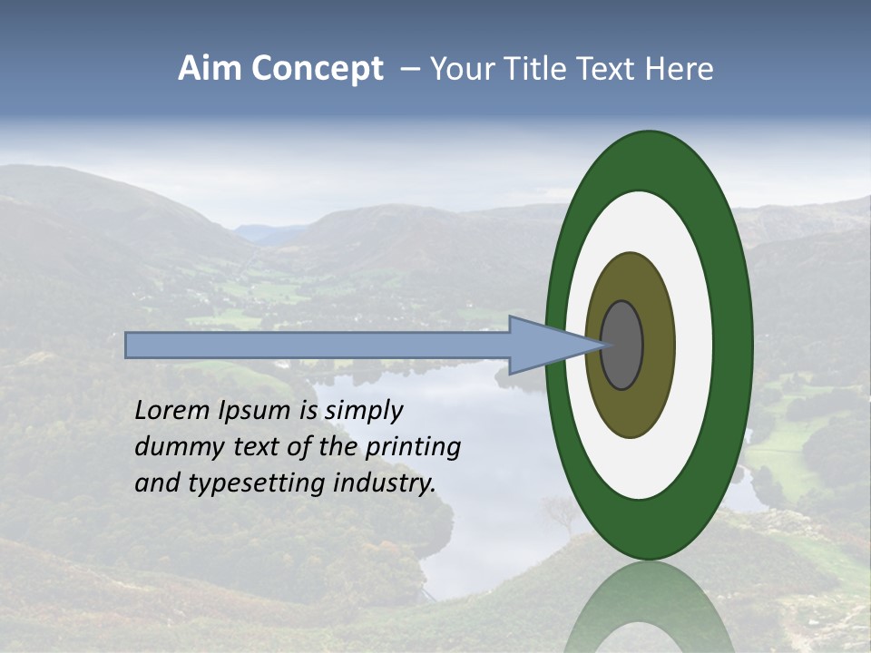 Coast Standing Water PowerPoint Template