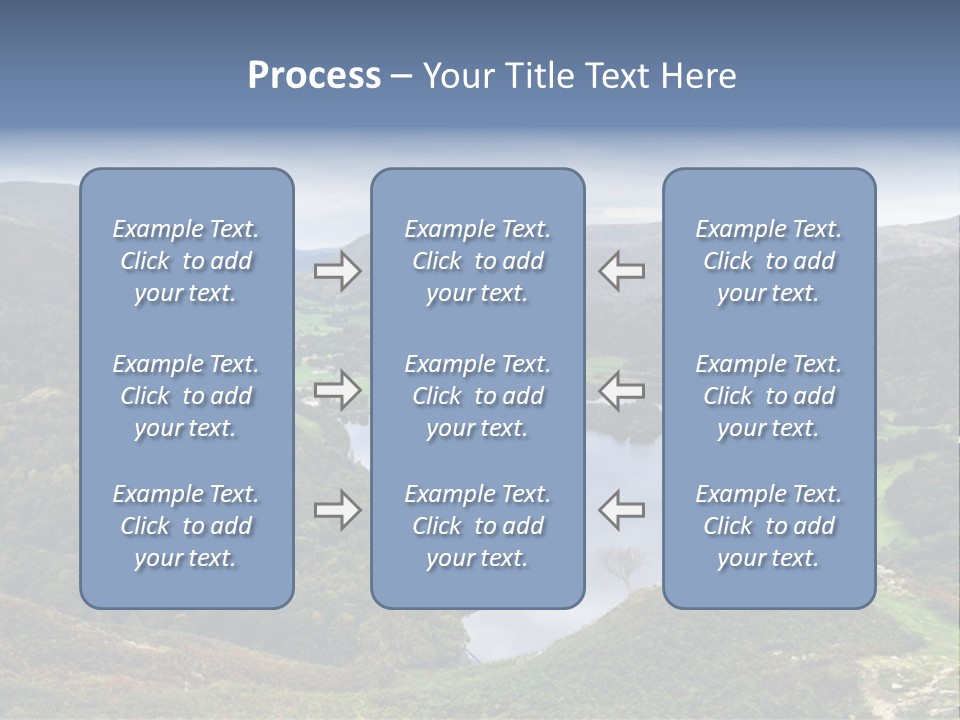 Coast Standing Water PowerPoint Template
