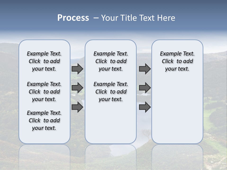 Coast Standing Water PowerPoint Template