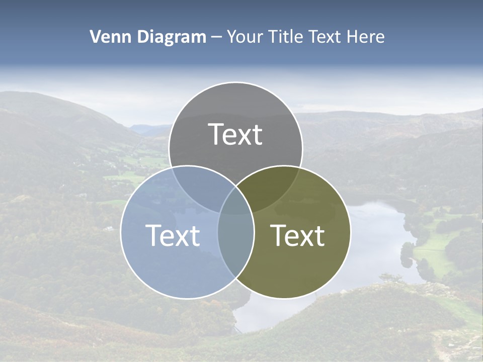 Coast Standing Water PowerPoint Template