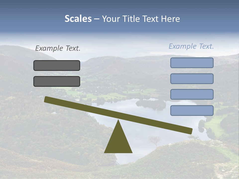 Coast Standing Water PowerPoint Template