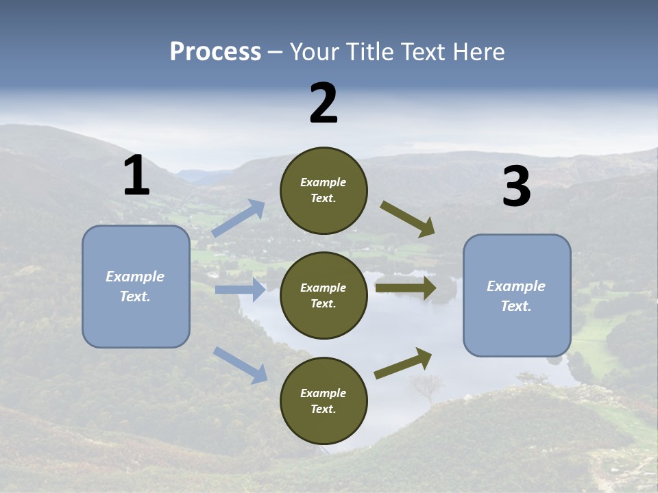 Coast Standing Water PowerPoint Template
