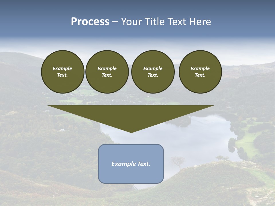 Coast Standing Water PowerPoint Template