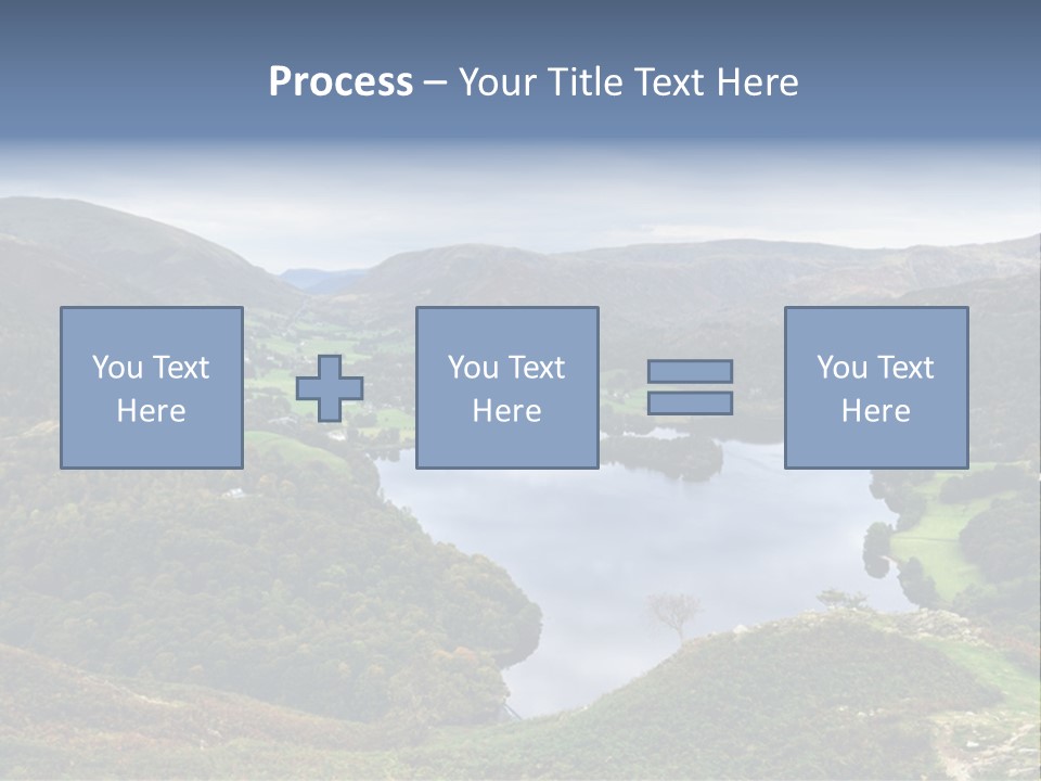 Coast Standing Water PowerPoint Template