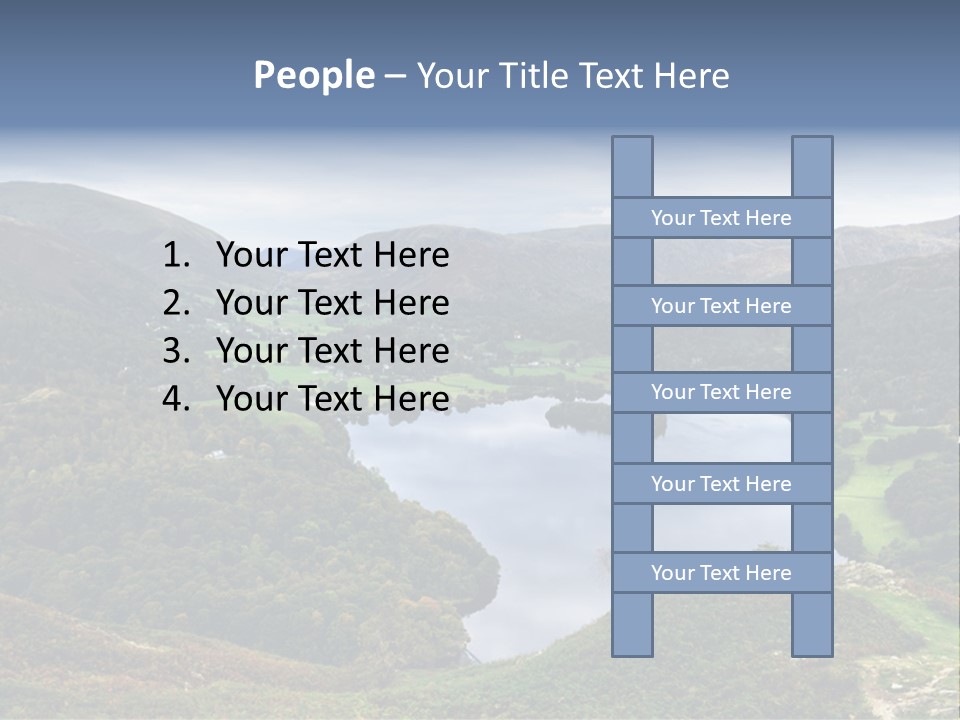 Coast Standing Water PowerPoint Template