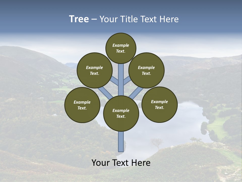 Coast Standing Water PowerPoint Template