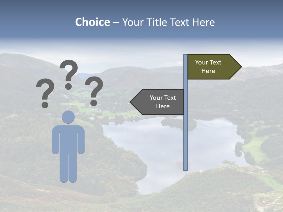 Coast Standing Water PowerPoint Template