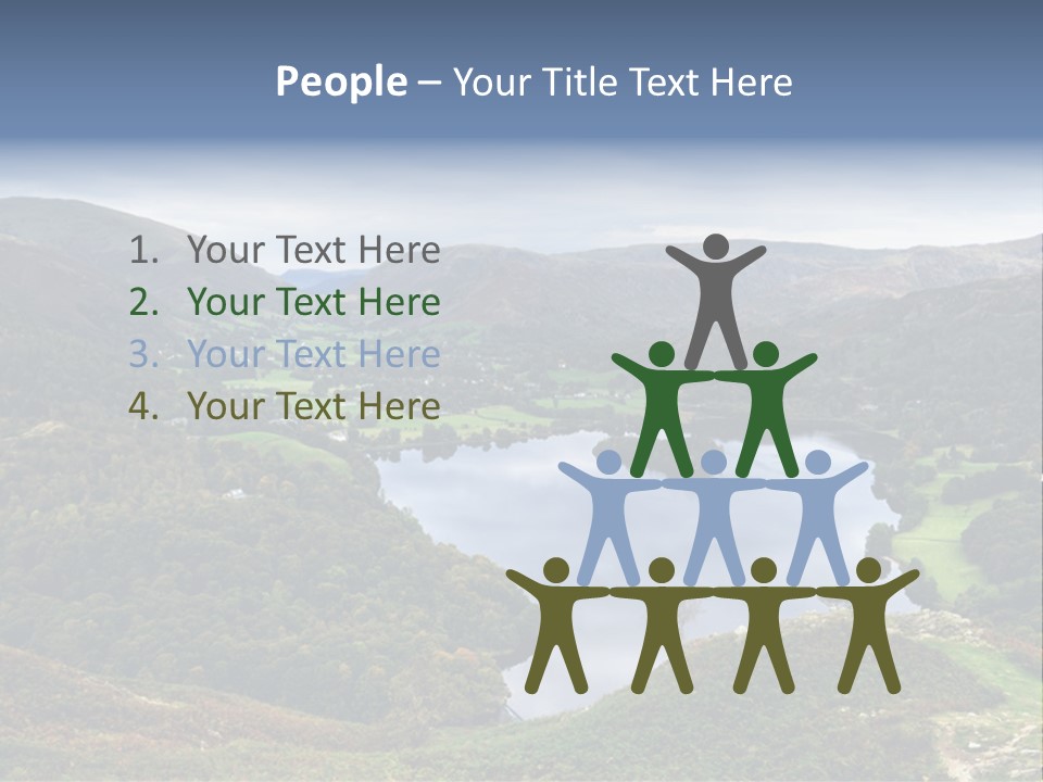 Coast Standing Water PowerPoint Template