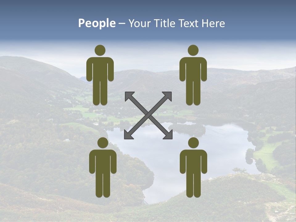 Coast Standing Water PowerPoint Template