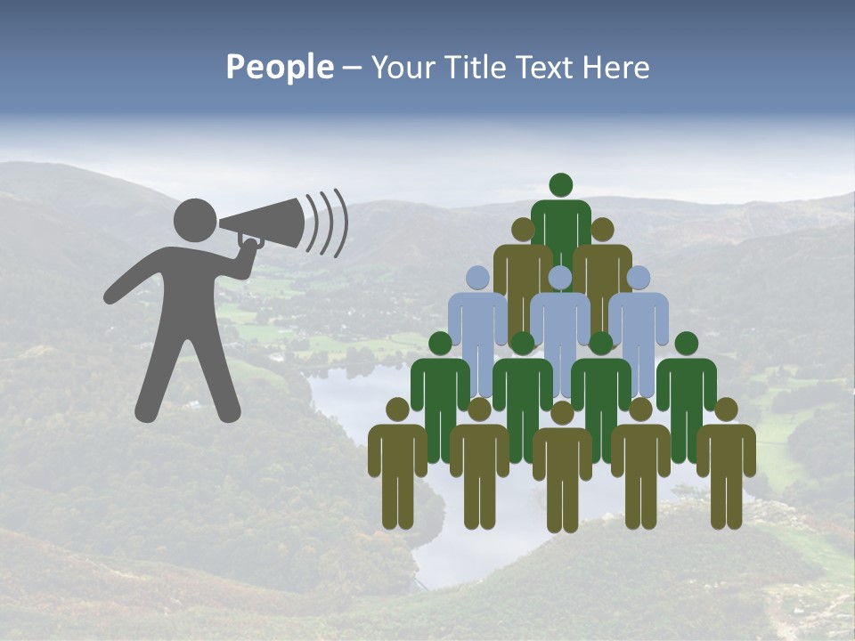 Coast Standing Water PowerPoint Template