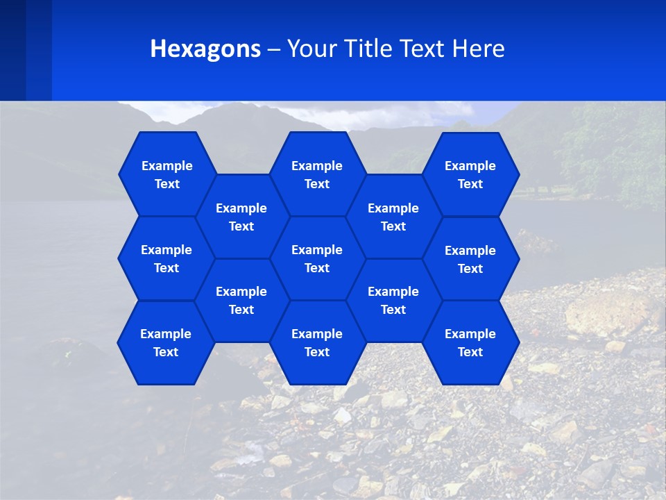 Standing Sand Portrait PowerPoint Template