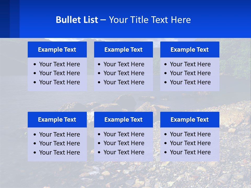 Standing Sand Portrait PowerPoint Template
