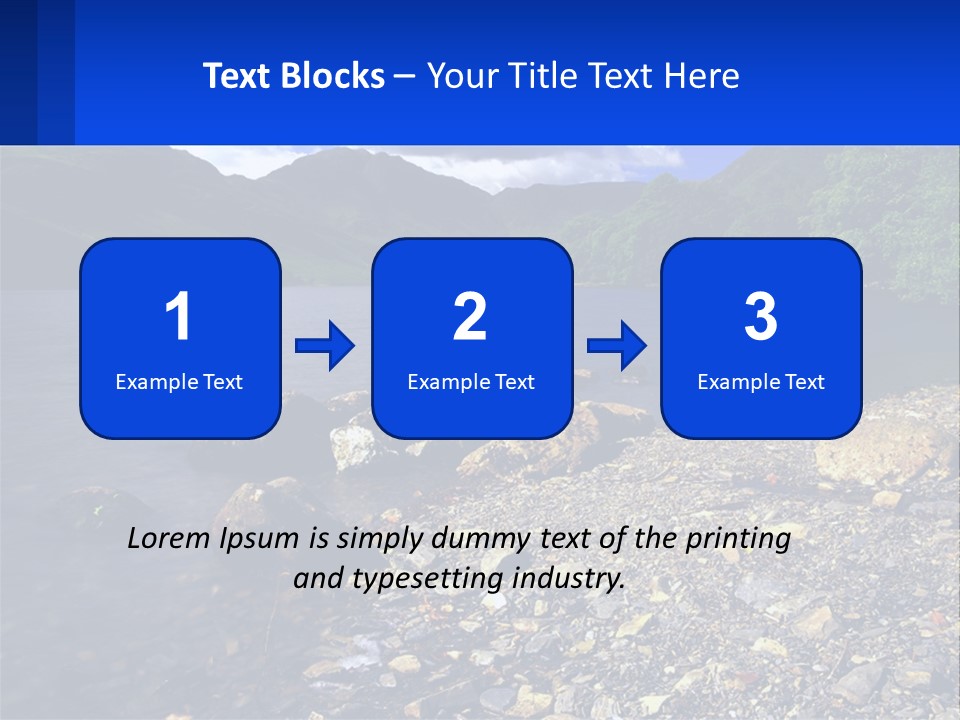 Standing Sand Portrait PowerPoint Template