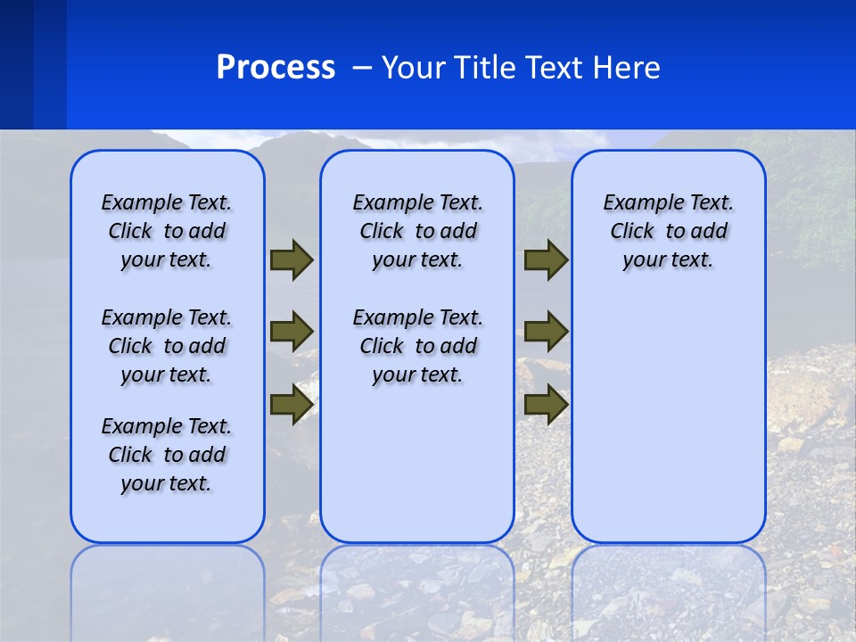 Standing Sand Portrait PowerPoint Template