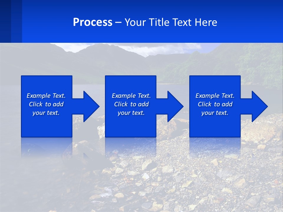 Standing Sand Portrait PowerPoint Template