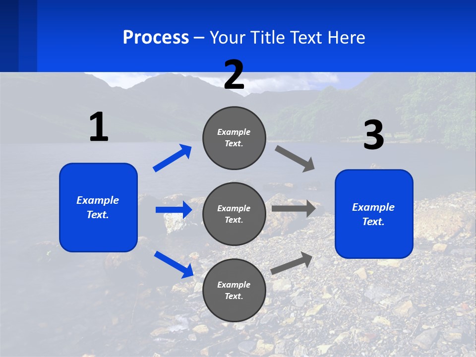 Standing Sand Portrait PowerPoint Template