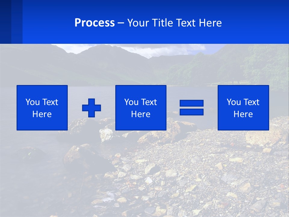 Standing Sand Portrait PowerPoint Template